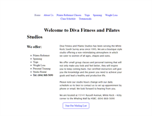 Tablet Screenshot of divafitness.ca